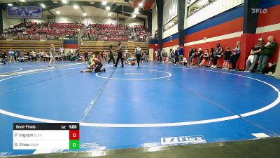 92 lbs Semifinal - Parker Ingram, Cleveland Take Down Club vs Kapono Ehsa, Believe To Achieve WC