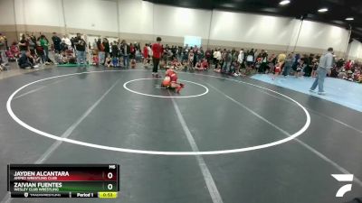 64-64 lbs Round 1 - Jayden Alcantara, Amped Wrestling Club vs Zaivian Fuentes, Wesley Club Wrestling