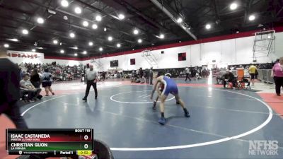 106 lbs Cons. Round 1 - Isaac Castaneda, Martin Luther King vs Christian Gijon, La Mirada