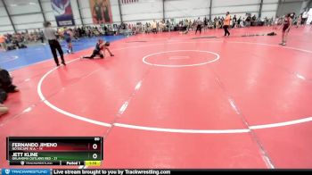 80 lbs Rd# 3 12:00pm Friday - Jett Kline, Oklahoma Outlaws Red vs Fernando Jimeno, No Escape W.A.