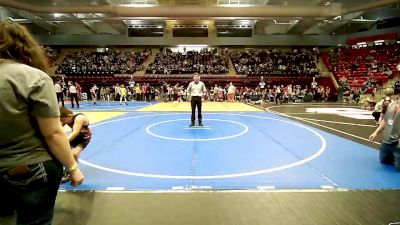 Quarterfinal - Tucker Gay, Barnsdall Youth Wrestling vs Noah Shuemake, Poteau Youth Wrestling Academy