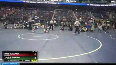 4A 120 Semifinal - Trevor Freeman, A.L. Brown vs Matt Rowland, Pinecrest