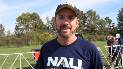 NAU Coach Eric Heins ecstatic after Lumberjacks Wisconsin victory