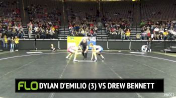 128 lbs Dylan D'Emilio, OH vs Drew Bennett, IA