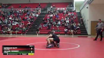 126 lbs Quarterfinal - Michael Kennedy, Aurora vs Ahtesham Butt, Firestone