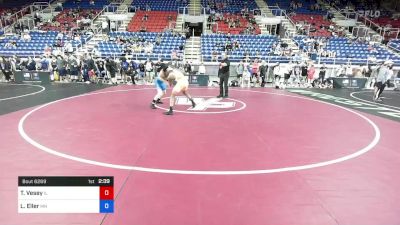 113 lbs Cons 32 #2 - Truth Vesey, Illinois vs Lawson Eller, Minnesota