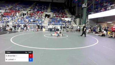 113 lbs Cons 32 #1 - Ethan Brownlee, North Carolina vs Roman Luttrell, New Mexico