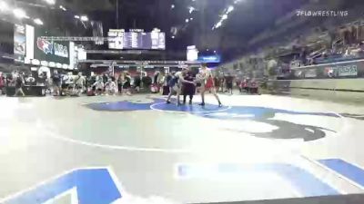 182 lbs Consi Of 8 #1 - Spencer Johnson, Alaska vs Karson Tompkins, Texas