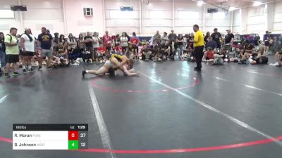 160 lbs Pools - Rylan Moran, Pursuit vs Braxton Johnson, West Virginia Wild