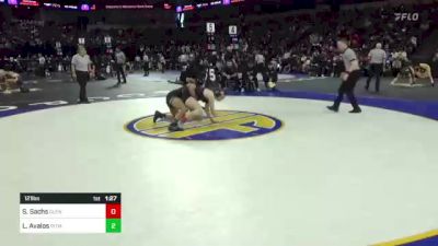 121 lbs Semifinal - Samantha Sachs, Glendora vs Lilly Avalos, Pitman