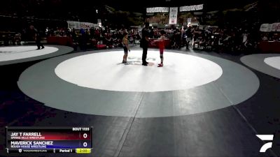 70 lbs Semifinal - Jay T Farrell, Spring Hills Wrestling vs Maverick Sanchez, Rough House Wrestling