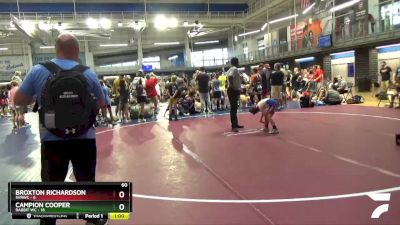 60 lbs Placement Matches (16 Team) - Campion Cooper, Rabbit WC vs Broxton Richardson, SVRWC