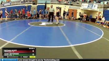 95 lbs Round 2 (4 Team) - Nathan Phillips, Crown Point vs Gabe Kennett, Indiana Creek