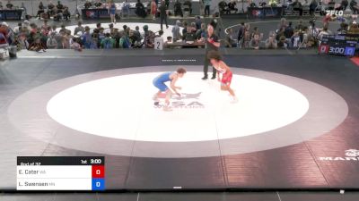 126 lbs Rnd Of 32 - Elijah Cater, Washington vs Logan Swensen, Minnesota