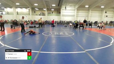 48 lbs Semifinal - Troy Trainor, Danbury vs Naim Whitley-Dumpson, Grizzlies Wr Ac