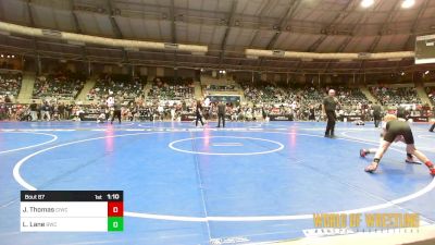 85 lbs Quarterfinal - John Thomas, CIWC-Team Intensity vs Liam Lane, Bulls