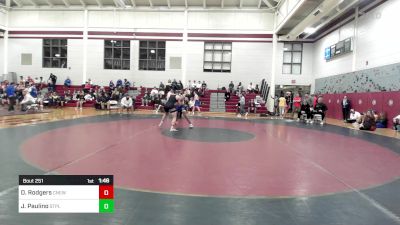 175 lbs Round Of 16 - David Rodgers, Cardinal Newman vs Jared Paulino, St. Paul's School