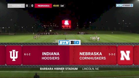 2018 Indiana vs Nebraska | Big Ten Women's Soccer
