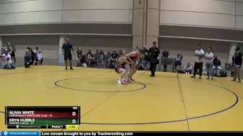 180 lbs Finals (2 Team) - Alivia White, FordDynasty Wrestling Club vs Eryn Hubble, Hammer Chicks
