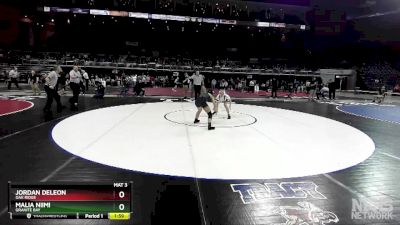 111 lbs Semifinal - Malia Niimi, Granite Bay vs Jordan DeLeon, Oak Ridge