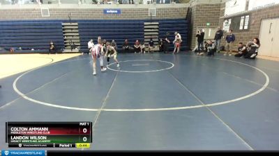 71/75 Cons. Round 3 - Colton Ammann, Middleton Wrestling Club vs Landon Wilson, Legacy Wrestling Academy