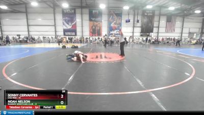 80 lbs Rd# 3 12:00pm Friday - Sonny Cervantes, Cali Red vs Noah Nelson, Ranger Wrestling Club