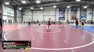 72 lbs Rd# 5- 3:45pm Friday Final Pool - Braylon Decker, Terps XPress vs Bryson Zunich, No Escape W.A.