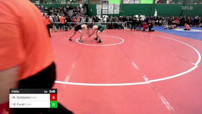 215 lbs Consi Of 8 #1 - Matthew Oosterom, Port Jervis vs Gavin Furst, Cornwall