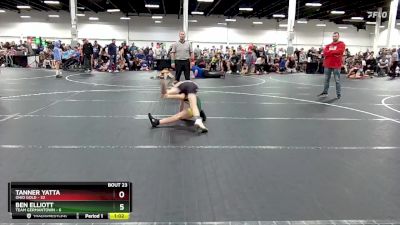 80 lbs Round 6 (8 Team) - Tanner Yatta, Ohio Gold vs Ben Elliott, Team Germantown