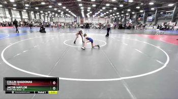 72 lbs Rd# 1 9:00am Friday - Collin Bagdonas, Team Ohio vs Jacob Naylor, Maryland Gold