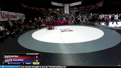 71 lbs Placement Matches (8 Team) - Slate Bayona, CVWA vs Ausome Guillermo, SDIKWA