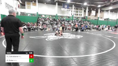 160 lbs Final - Cameron Catrabone, Williamsville North-east vs Pj Duke, Minisink Valley