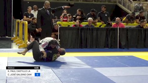 KRISTOFER PAUL CASTILLO LAMEY vs CELIO JOSÉ GALDINO CAMARGO 2024 Pan Jiu Jitsu IBJJF Championship