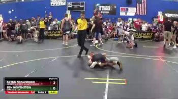 75 lbs Round 2 (6 Team) - Keynu Neiswender, Combative Sports Athletic Center vs Ben Howenstein, Iowa Elite