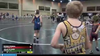 85 lbs Finals (2 Team) - Elliss Fleshman, Iowa Silver vs Colter Lenze, Iowa Gold