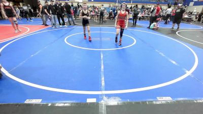 80 lbs Consolation - Cooper Johnson, HURRICANE WRESTLING ACADEMY vs Camden Lloyd, Team Tulsa Wrestling Club