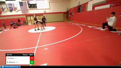 107-114 lbs Round 5 - Anthony Ortiz, Victory Wrestling-Central WA vs Benito Blanco, Victory Wrestling-Central WA