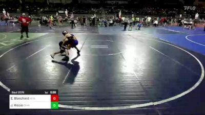 100 lbs Round Of 16 - Evan Blanchard, Nutley Raiders vs Joseph Riccio, Cranford