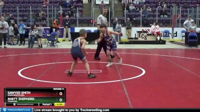 64/70 Round 3 - Rhett Shepherd, Towanda vs Sawyer Smith, Glen Grapplers