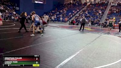 150 lbs Cons. Round 7 - Carson Main, Riverbend vs Jonathan Fuller, St Peter Prepatory