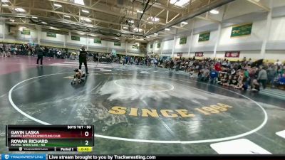 50 lbs Cons. Round 1 - Rowan Richard, MATPAC Wrestling - ND vs Gavin Laska, DAKOTA RATTLERS WRESTLING CLUB