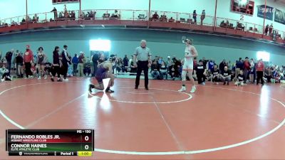 150 lbs Champ. Round 2 - Connor Haines, Elite Athletic Club vs Fernando Robles Jr., Hobart Wrestling Club