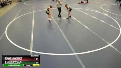 97 lbs Semifinal - Brodie Lawrence, Stillwater Area Wrestling vs Chase Hoffmann, MN Elite Wrestling Club