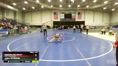 107 lbs Semifinal - Mora Peterson, Islip vs Hannah McCarley, North Tonawanda