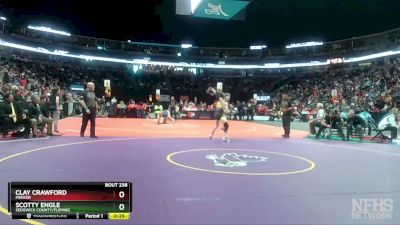 126-2A Cons. Round 2 - Scotty Engle, Sedgwick County/Fleming vs Clay Crawford, Meeker