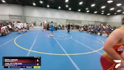 160 lbs 2nd Wrestleback (8 Team) - James Bowers, Georgia Blue vs Griffin Lundeen, Minnesota Blue