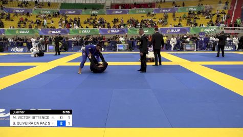 MATHEUS VICTOR BITTENCOURT DA SI vs SAMUEL OLIVEIRA DA PAZ SANTANA D 2024 Brasileiro Jiu-Jitsu IBJJF