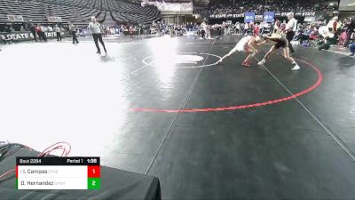 2A 113 lbs Semifinal - Isaac Campos, Othello vs Damian Hernandez, W. F. West