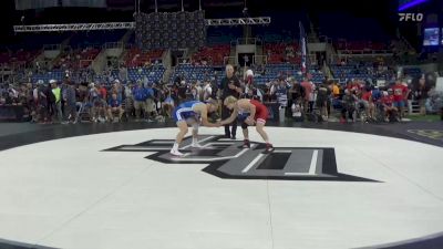 160 lbs Cons 64 #1 - Carson Howell, California vs Dallas Batteiger, North Dakota