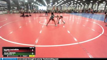88 lbs Rd# 7- 10:45am Saturday Final Pool - Elijah Castañón, POWA vs Isaac Brown, Team Michigan